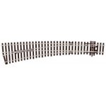 thumbnail image 2 of Peco SL-E87 HO Scale Left Hand Curved Large Radius Turnout Electrofrog Code 100 2 of 6