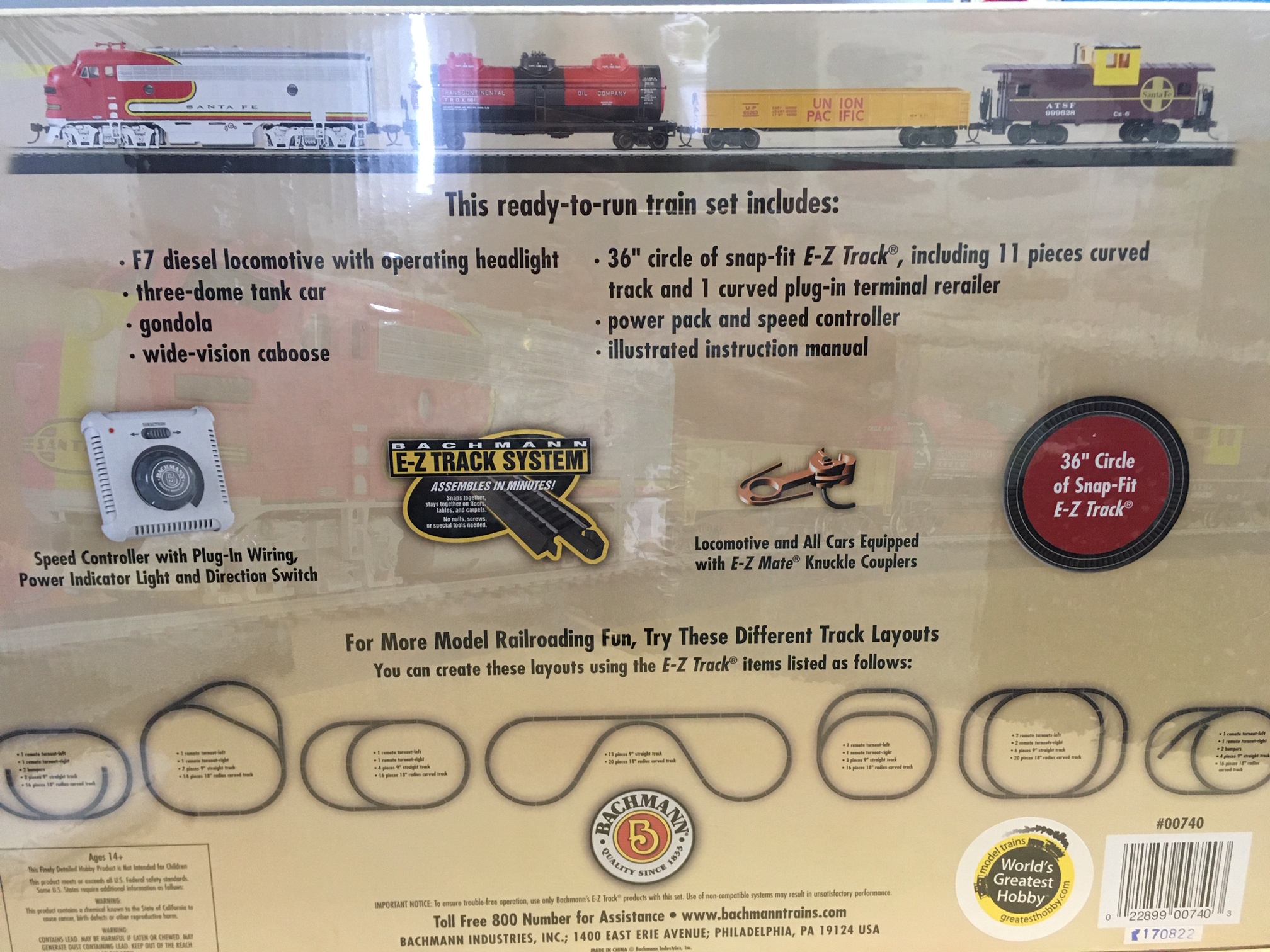 canyon chief train set