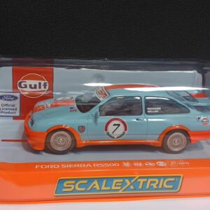 Scalextric C4231 Ford Sierra RS500 Gulf Edition Richard Millar Slot Car