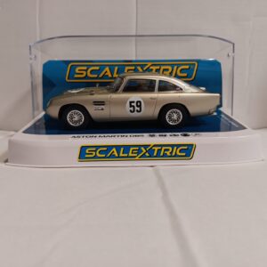 Scalextric C4166 Aston Martin DBS White Gold  Slot Car