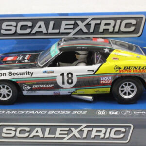 Scalextric Ford Mustang Boss302 1969 John Bowe  c3728